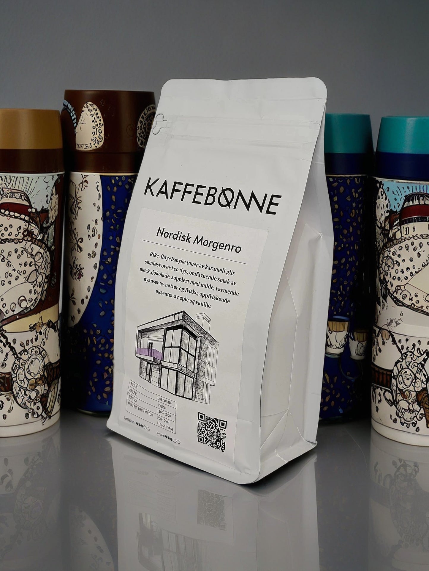 Guatemala Premium" Kaffe | Arabica Kaffebønner fra Mellom-Amerika