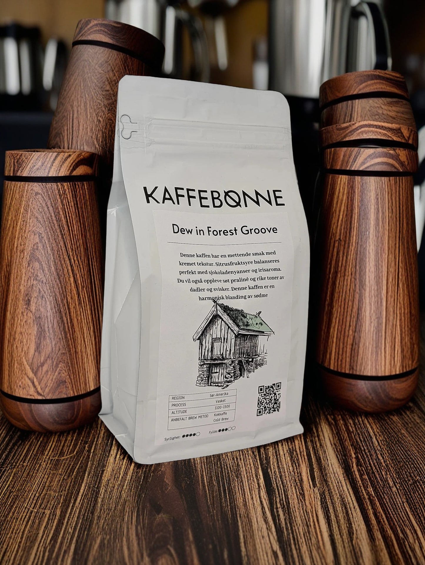 "Brasil Yellow Bourbon" Kaffe  |  Arabica Kaffebønner fra Sør-Amerika